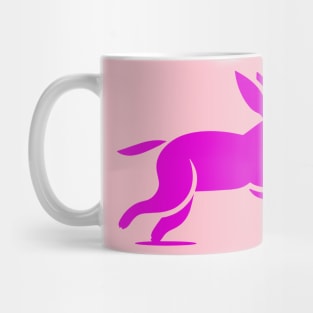 Pink Rabbit Mug
